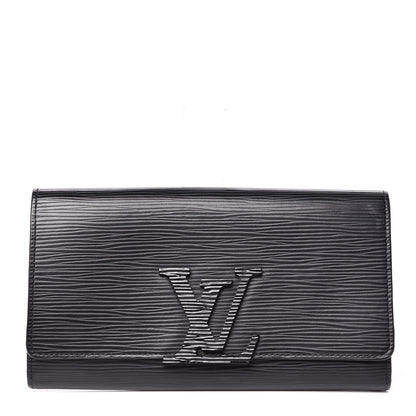 Louis Vuitton Epi Louise Wallet Black 1 of 9