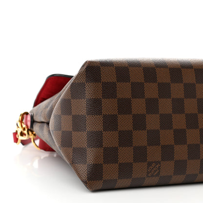Louis Vuitton Damier Ebene Beaubourg MM Scarlet 8 of 11