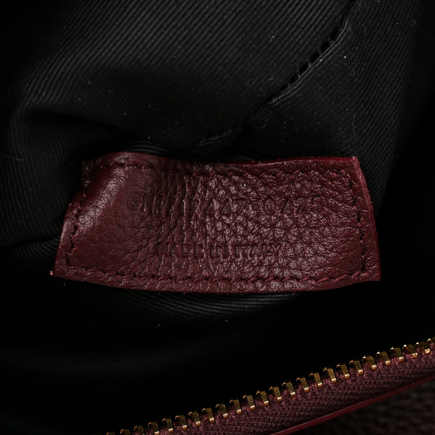 Saint Laurent Grained Calfskin Small Supple Sac De Jour Rouge Cabernet 7 of 10