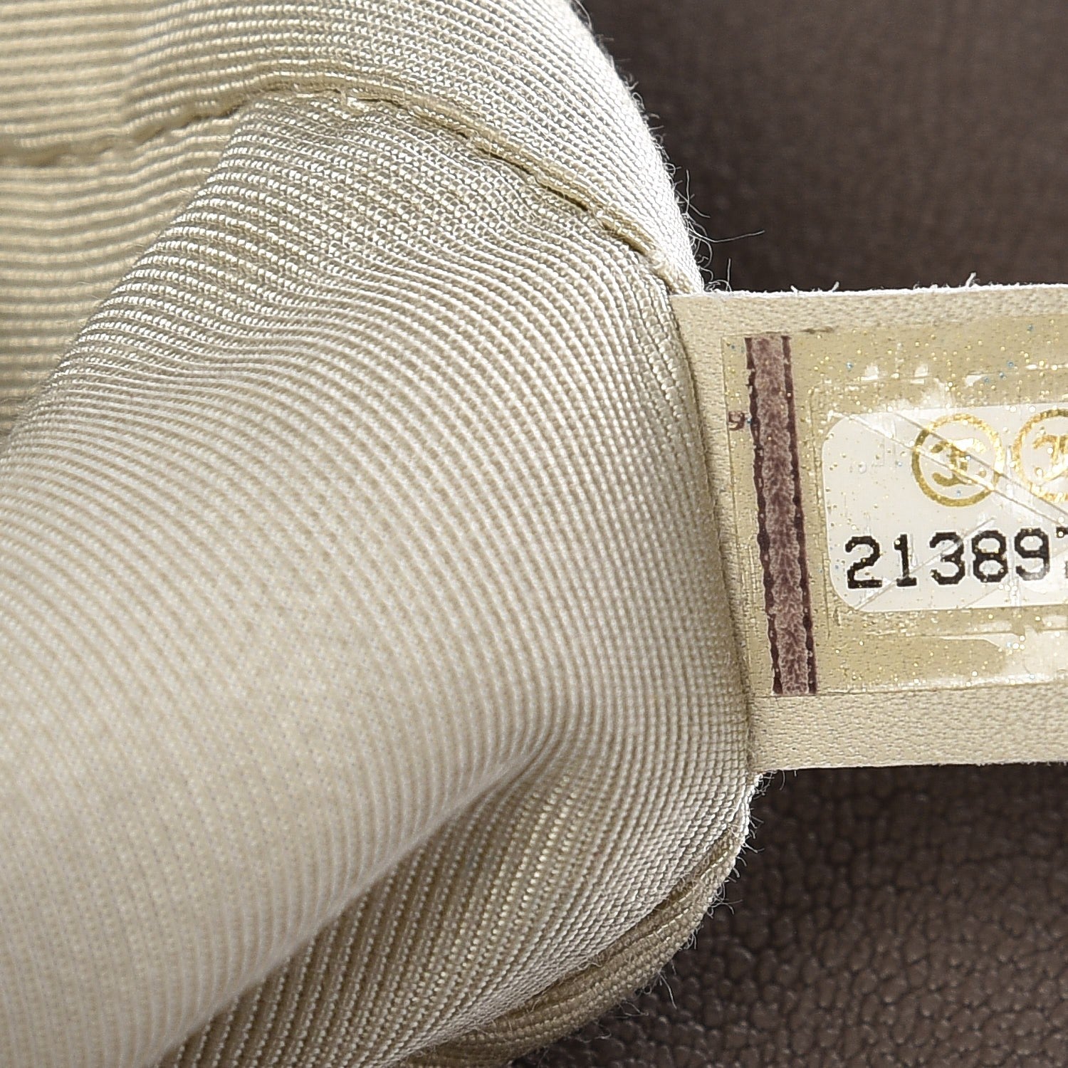 Chanel Washed Lambskin Quilted Maxi Chain Around Flap Taupe 7 of 8
