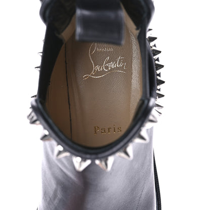 Christian Louboutin Nappa Spiked Capahutta Flat Chelsea Boots 37 Black 7 of 7