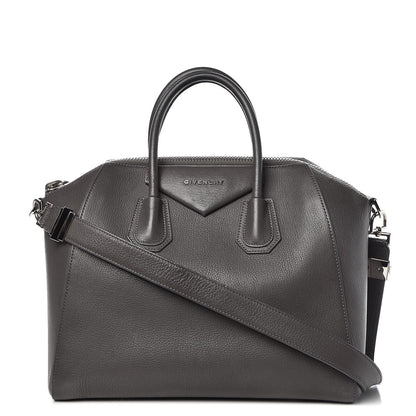 Givenchy Sugar Goatskin Medium Antigona Dark Grey 1 of 15