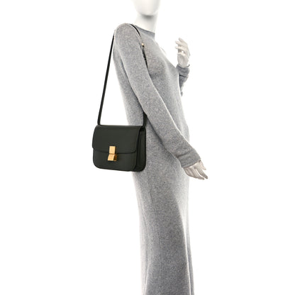 Celine Box Calfskin Classic Box Medium Flap Bag Green 2 of 13