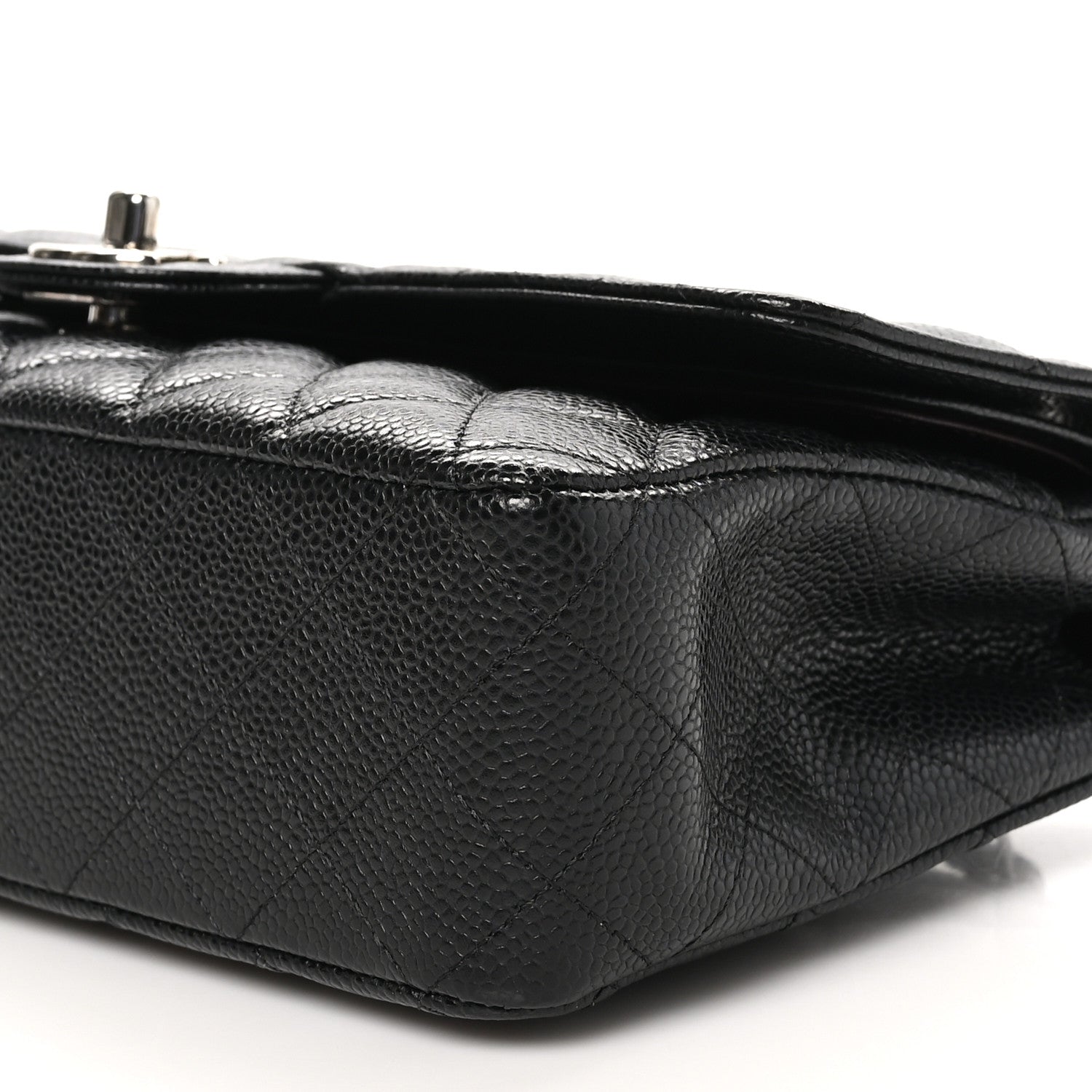 Chanel Caviar Quilted Medium Double Flap Black 10 of 10