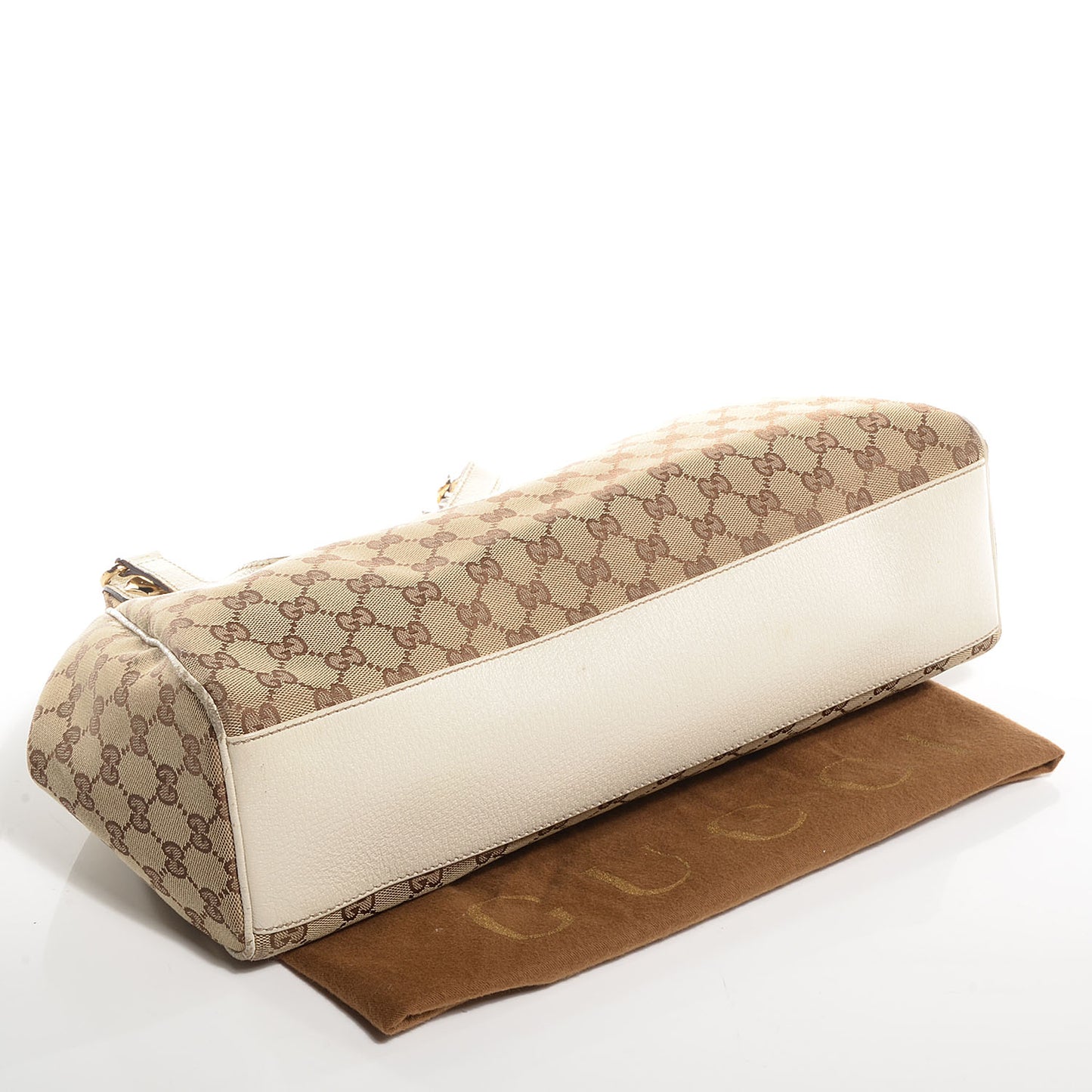 Monogram Charmy Medium Shoulder Bag Off White