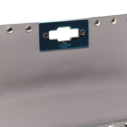 Valentino Garavani Nappa Small Rockstud Spike Shoulder Bag Poudre 10 of 10