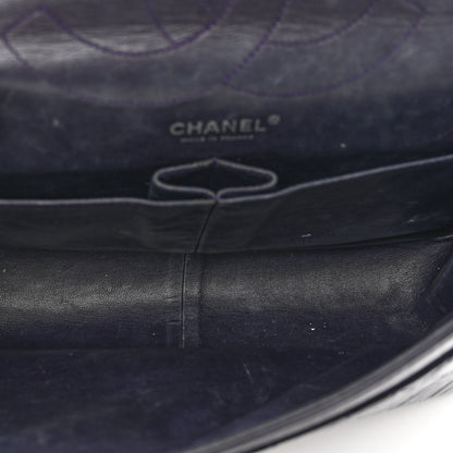 Chanel Aged Calfskin Quilted 2.55 Reissue 227 Flap Dark Purple 6 of 11