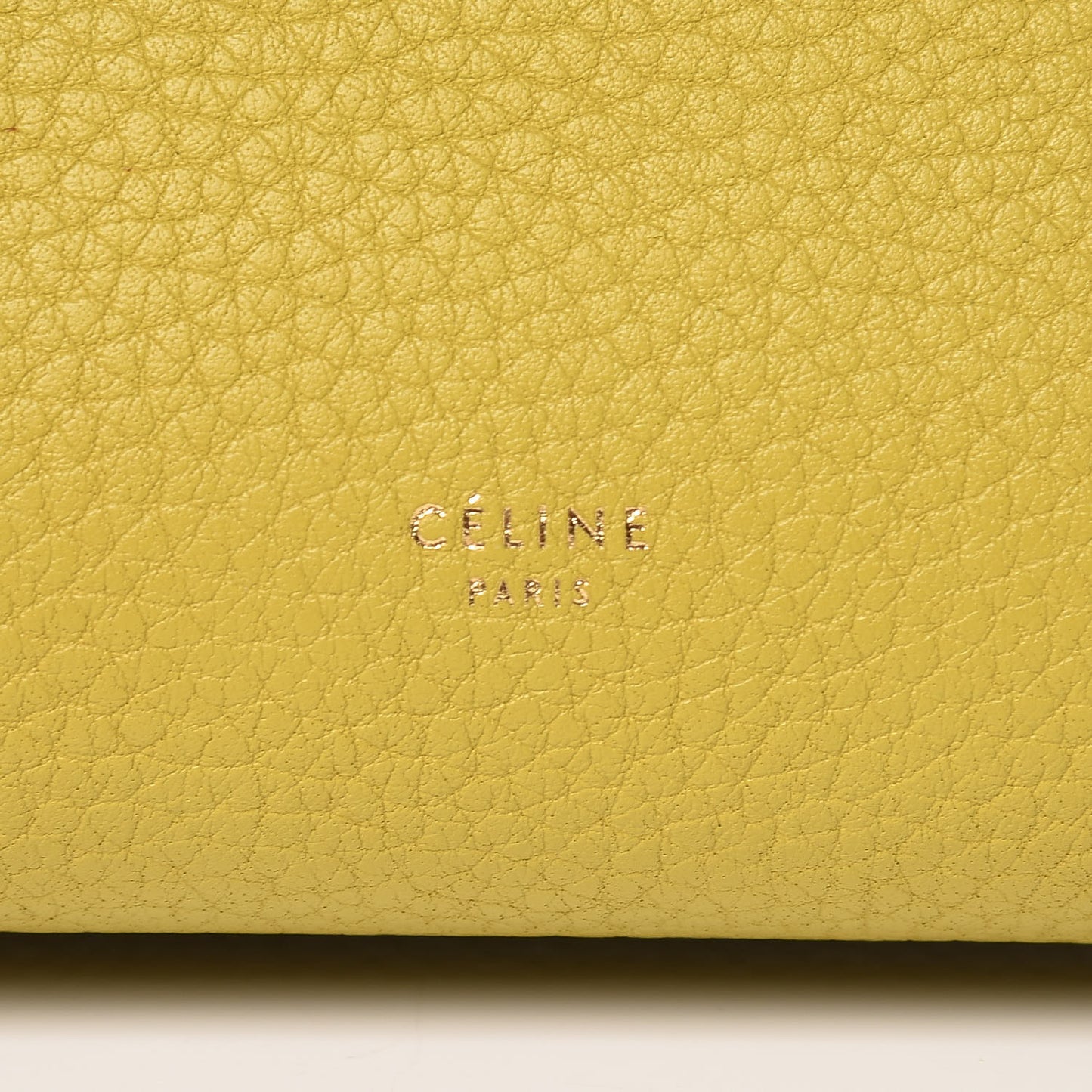 Crisped Calfskin Mini Tie Knot Tote Chartreuse