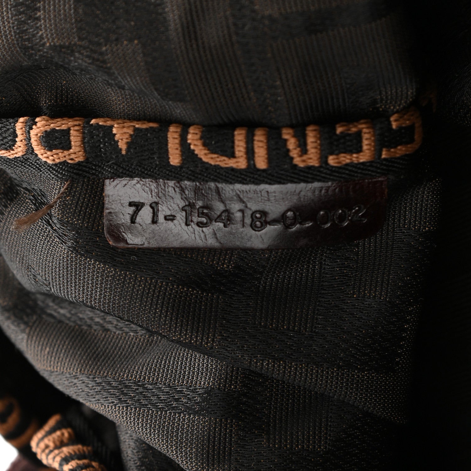 Fendi Zucca Travel Tote Tobacco 7 of 11