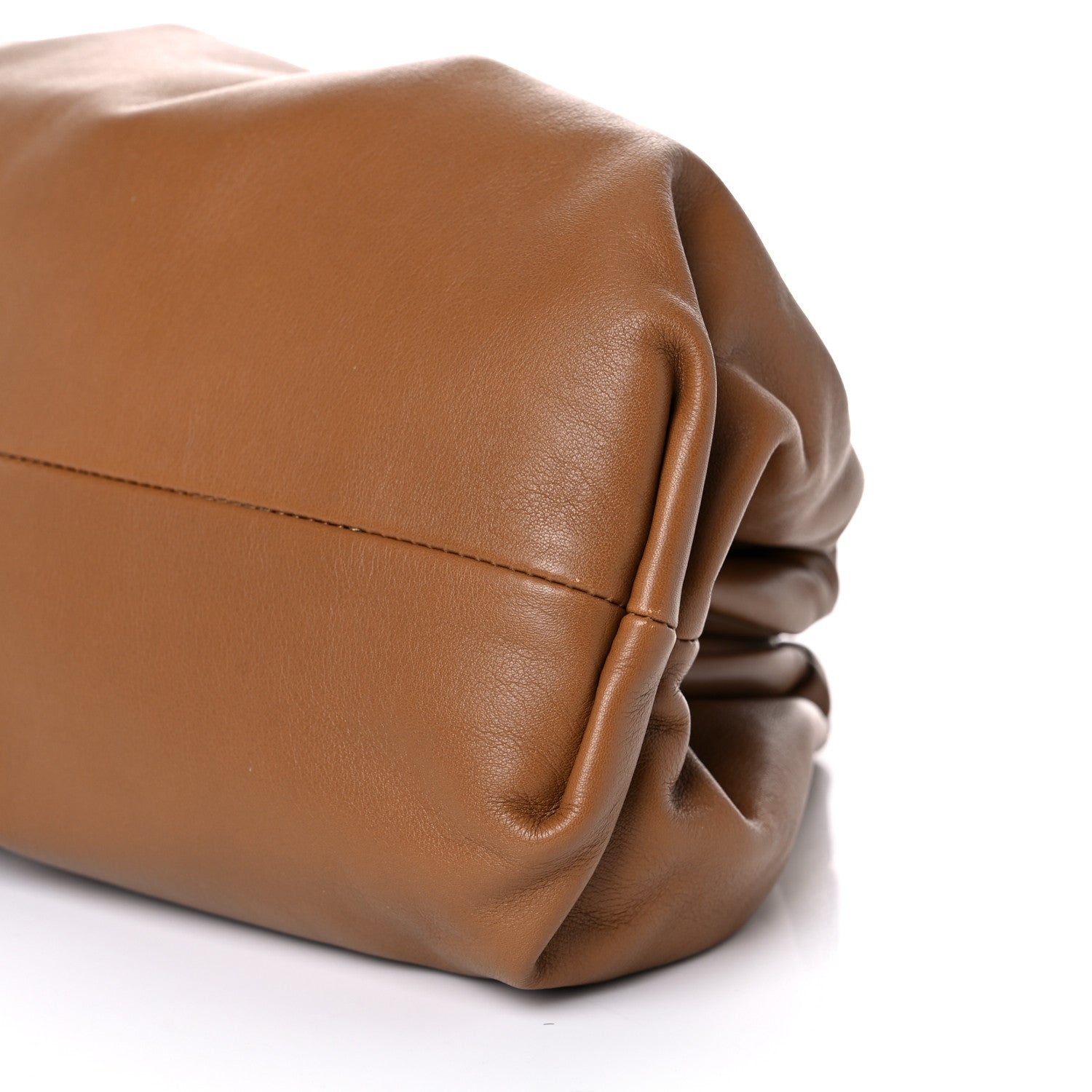 Bottega Veneta Smooth Butter Calf The Pouch Oversized Clutch Cammello 8 of 8