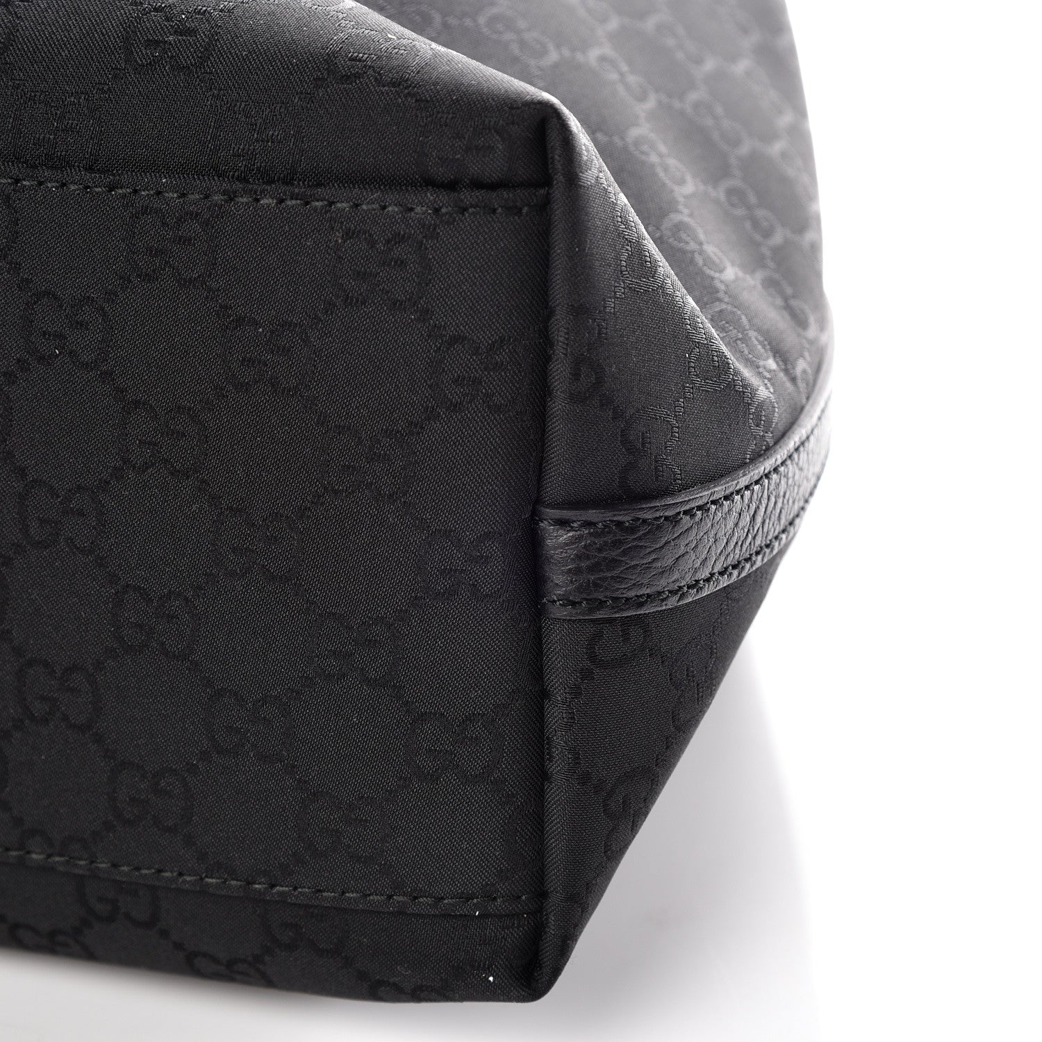 Gucci Nylon Monogram Gifford Tote Black 6 of 9