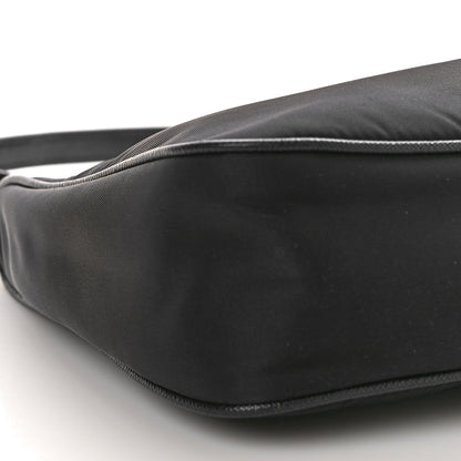 Prada Tessuto Nylon Saffiano Mini Re-Edition 2005 Bag Black 9 of 10