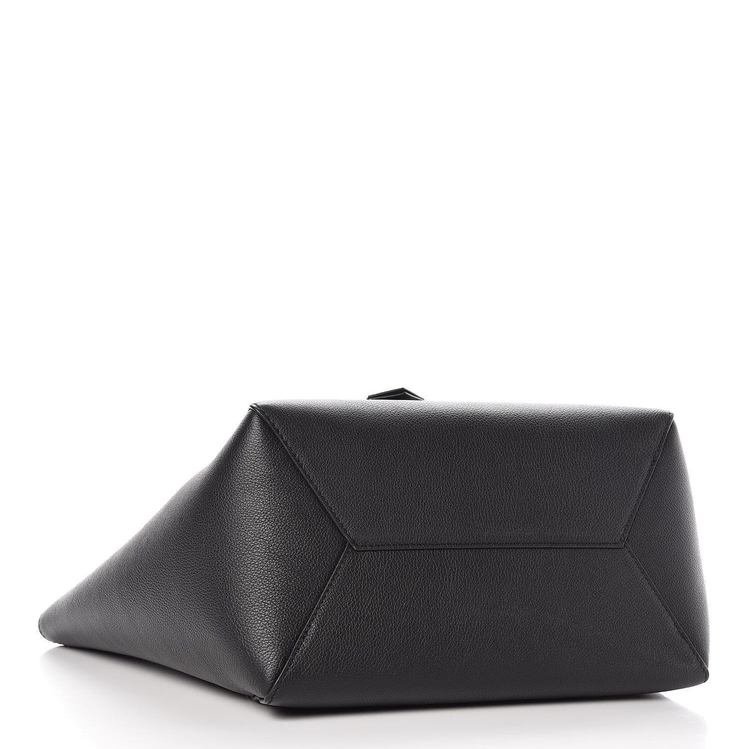 Louis Vuitton Calfskin Lockme Cabas Black 4 of 7