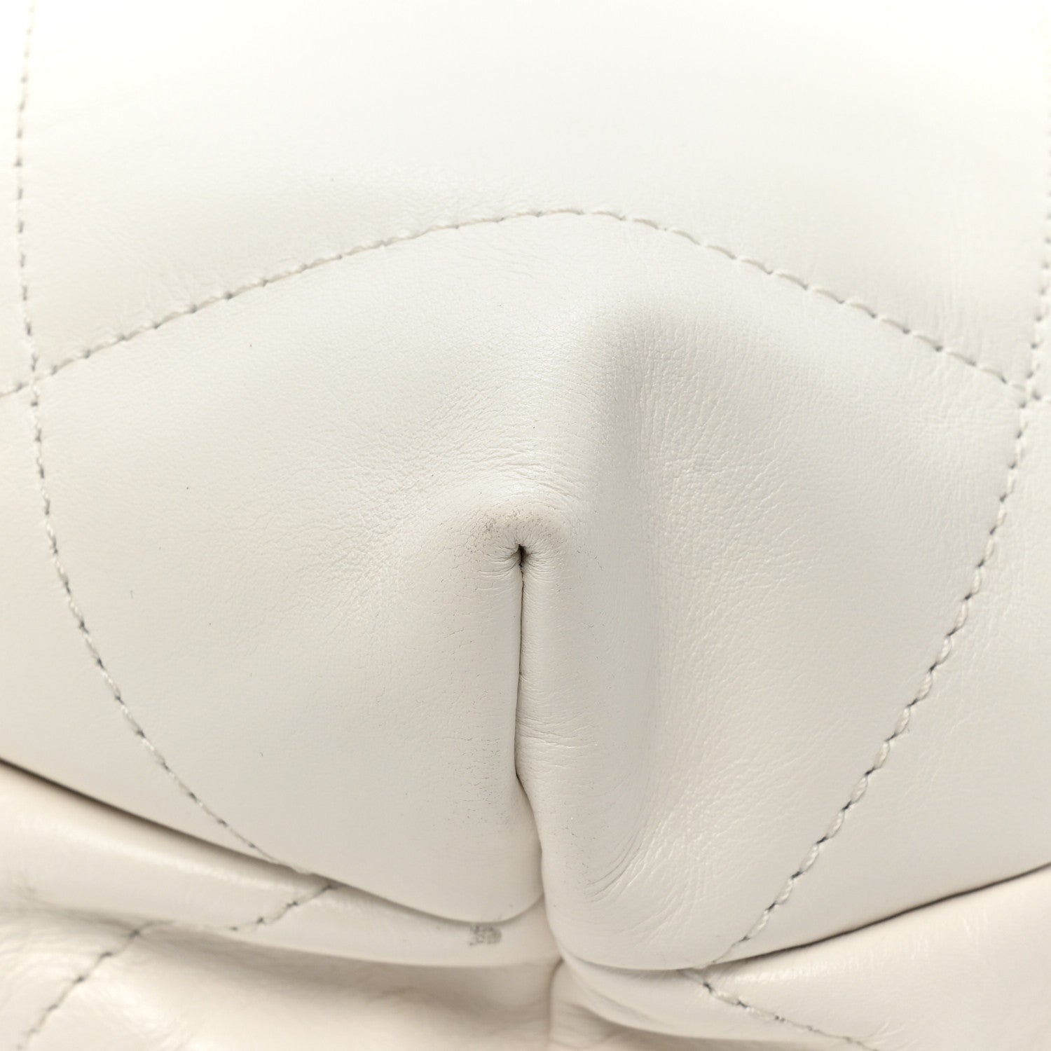 Chanel Shiny Calfskin Quilted Small Rainbow Chanel 22 White 13 of 15