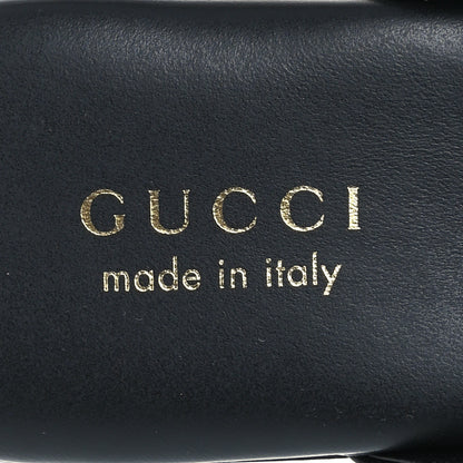 Gucci Nappa Annette Horsebit Slippers 39.5 Black 7 of 10