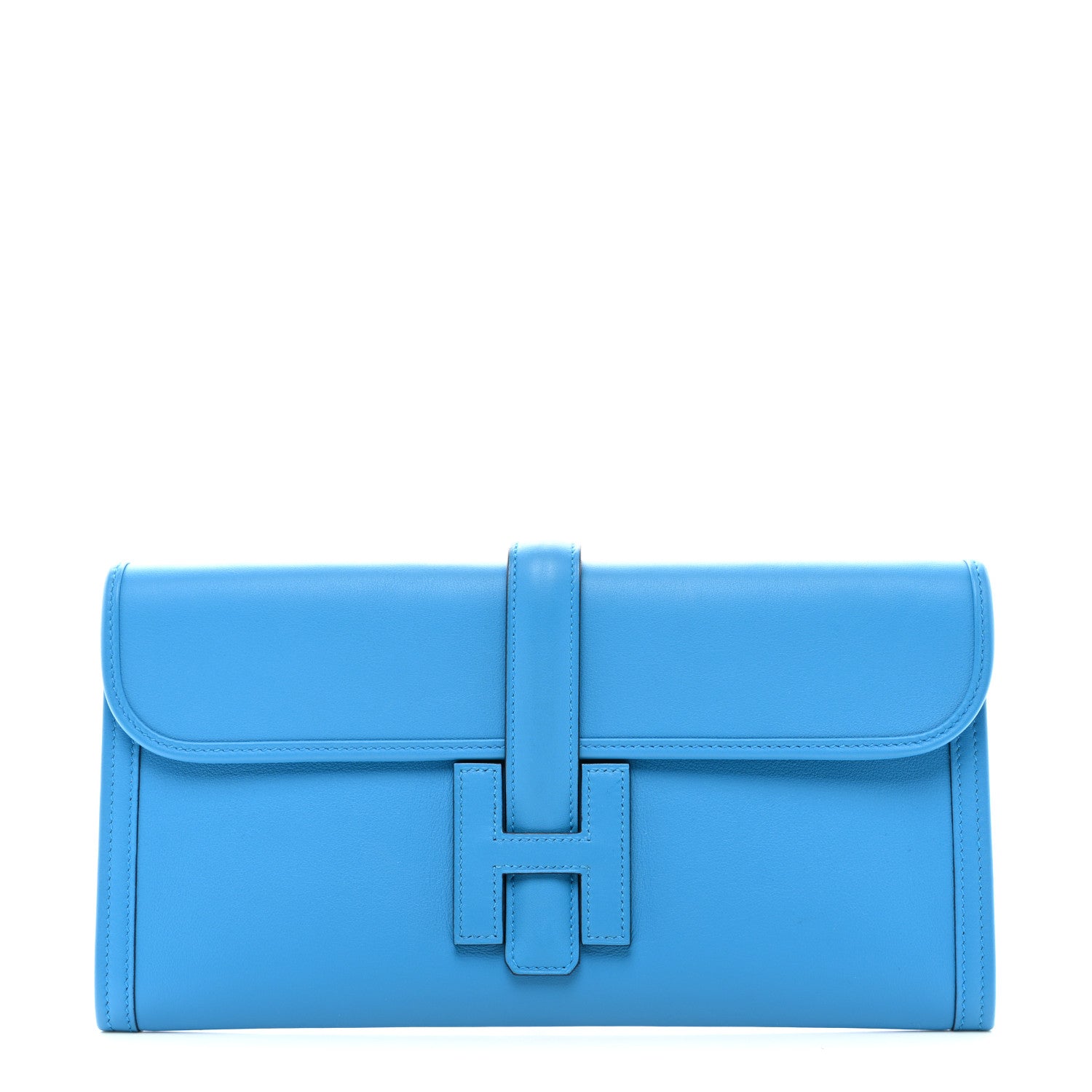 Hermes Swift Verso Jige Elan 29 Clutch Bleu Frida Rose Mexico 1 of 9