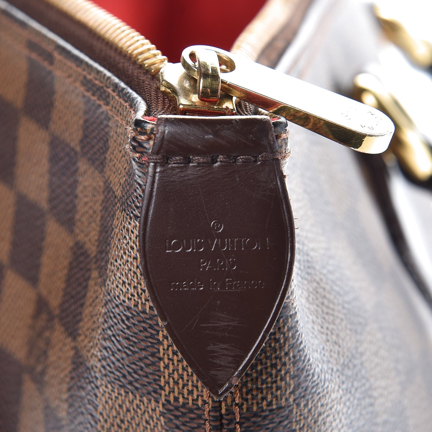 Louis Vuitton Damier Ebene Saleya MM 6 of 9
