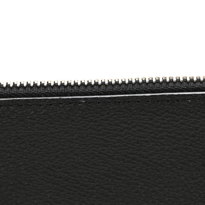 Givenchy Calfskin Cobra Print Zip Pouch Black 10 of 10