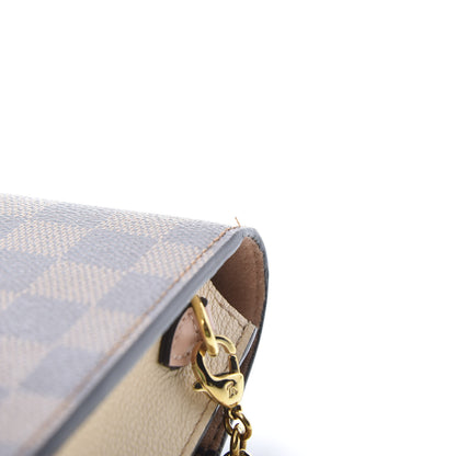 Louis Vuitton Damier Ebene Vavin Chain Wallet Creme 11 of 12