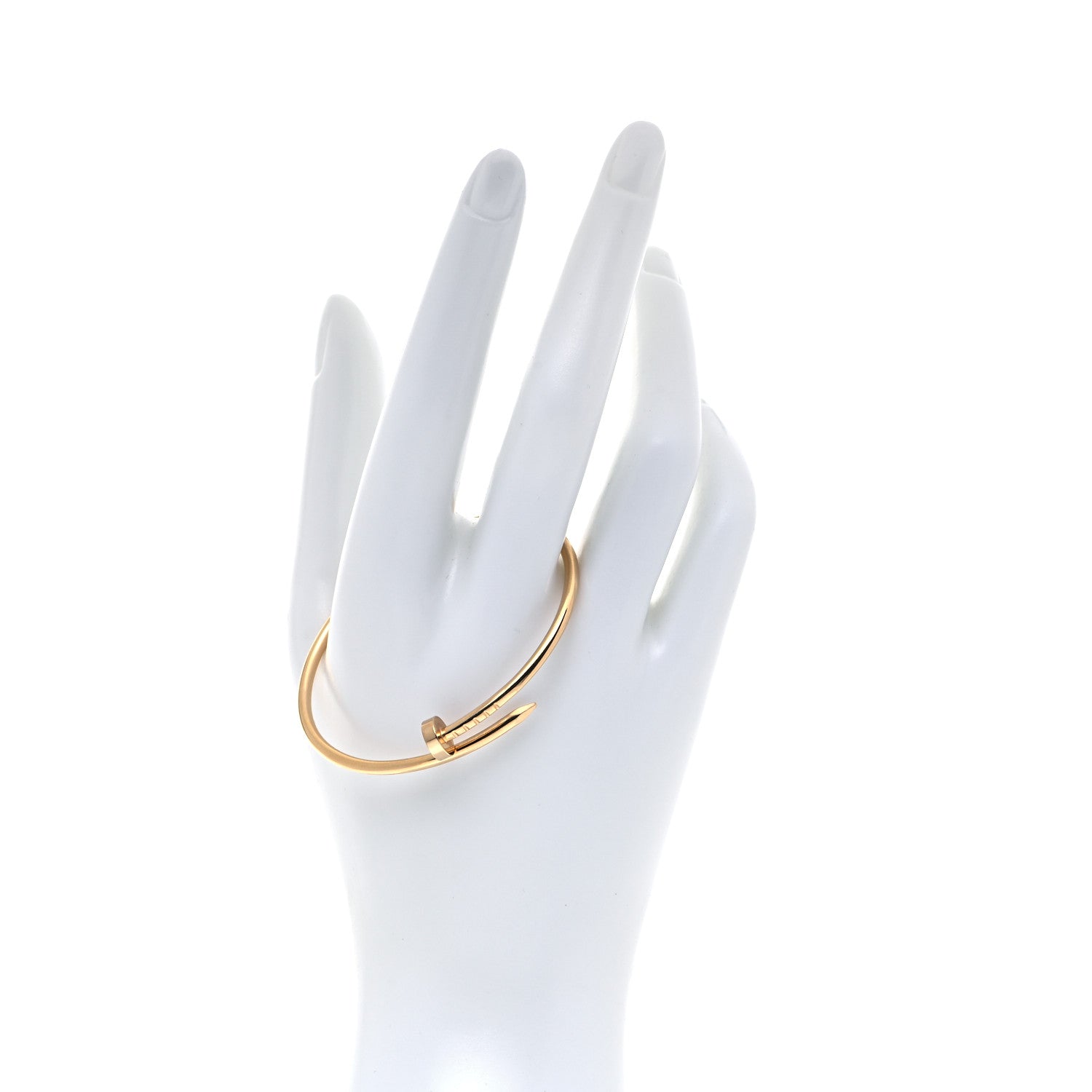 Cartier 18K Yellow Gold Small Juste Un Clou Bracelet 15 2 of 5