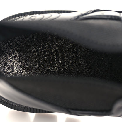 Gucci Calfskin Nappa Matelasse Frances Chelsea Boots 36 Black 7 of 9