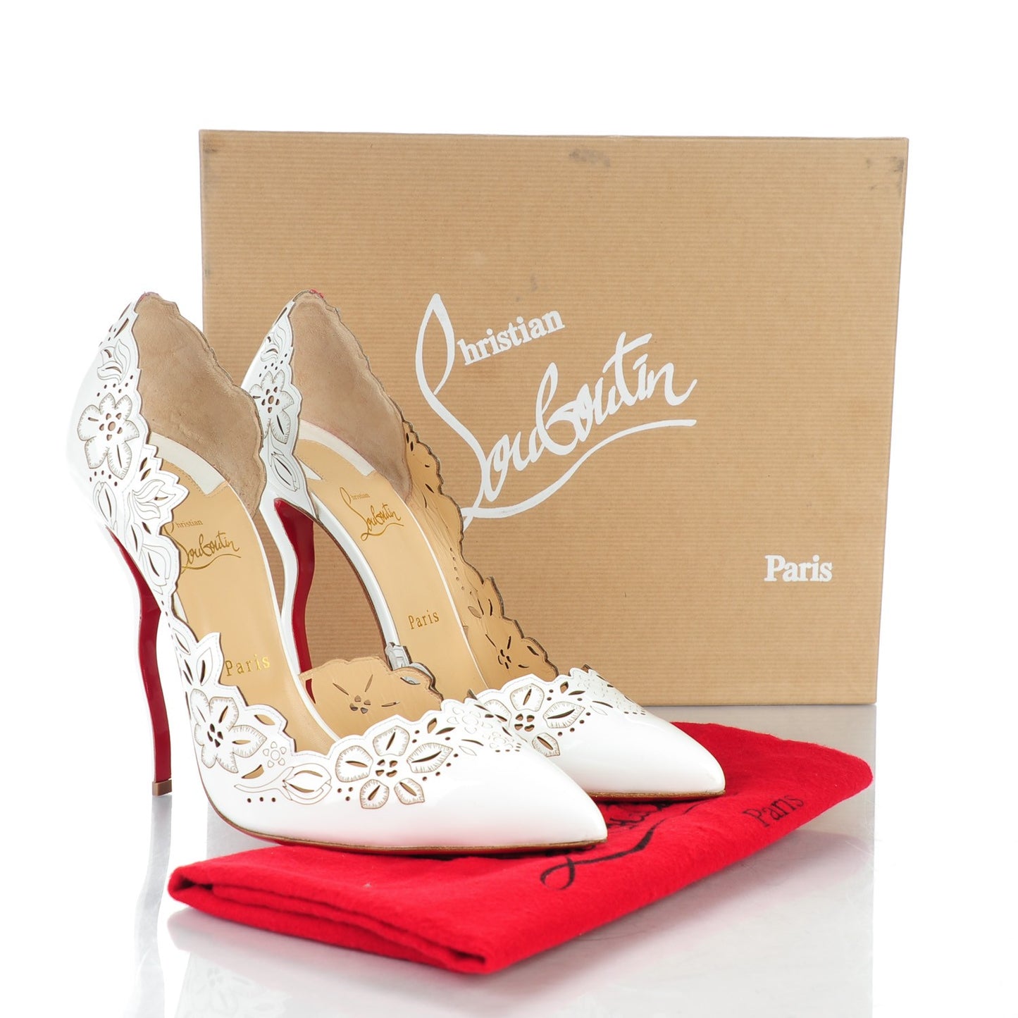 Patent Beloved 100 Pumps 42 White