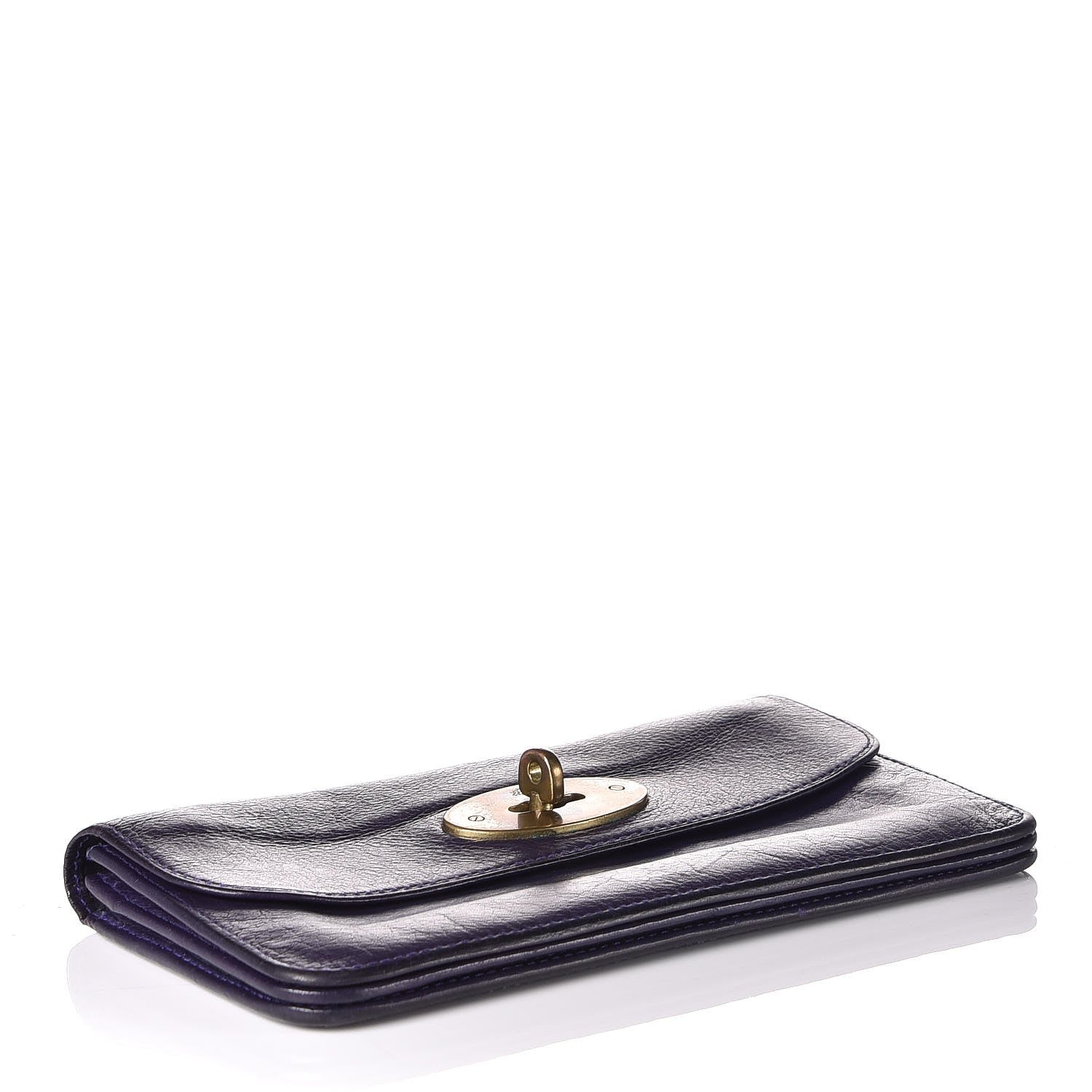 Mulberry Grainy Calfskin Bayswater Wallet Grape 4 of 11