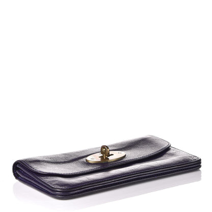 Mulberry Grainy Calfskin Bayswater Wallet Grape 4 of 11