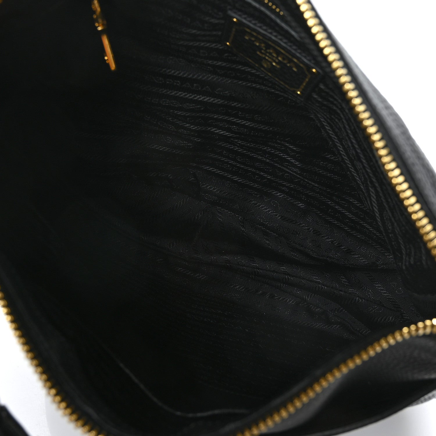 Prada Vitello Daino Sacca Hobo Black 4 of 9