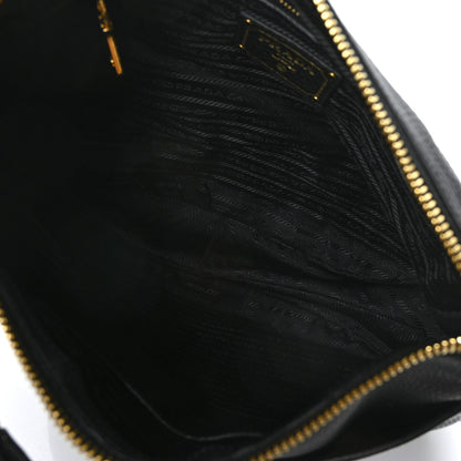 Prada Vitello Daino Sacca Hobo Black 4 of 9
