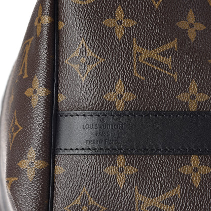 Louis Vuitton Monogram Macassar Keepall Bandouliere 45 10 of 10