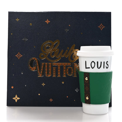 Louis Vuitton Porcelain Taurillon Louis Cup Green 10 of 10