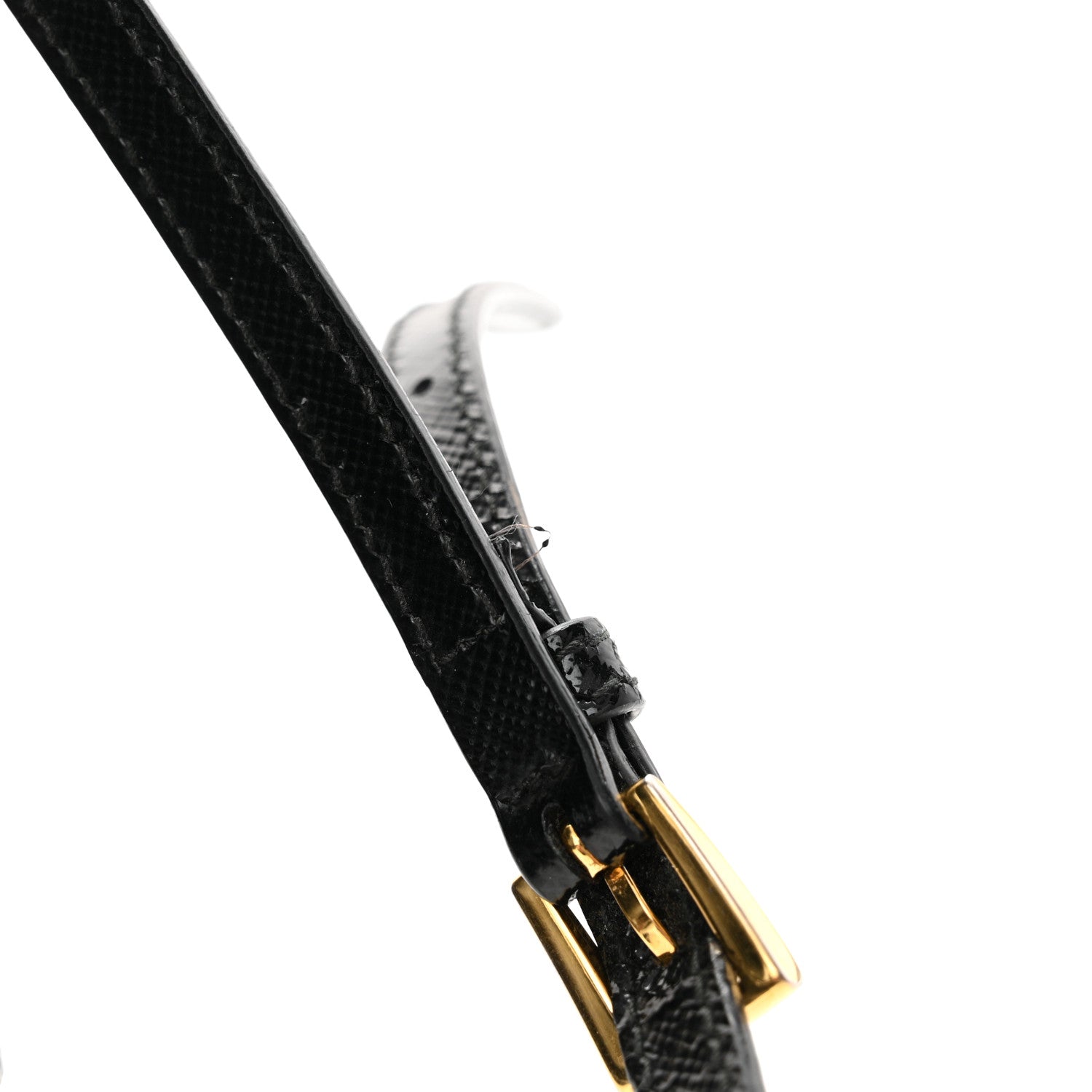 Prada Saffiano Vernice Small Promenade Tote Black 14 of 16