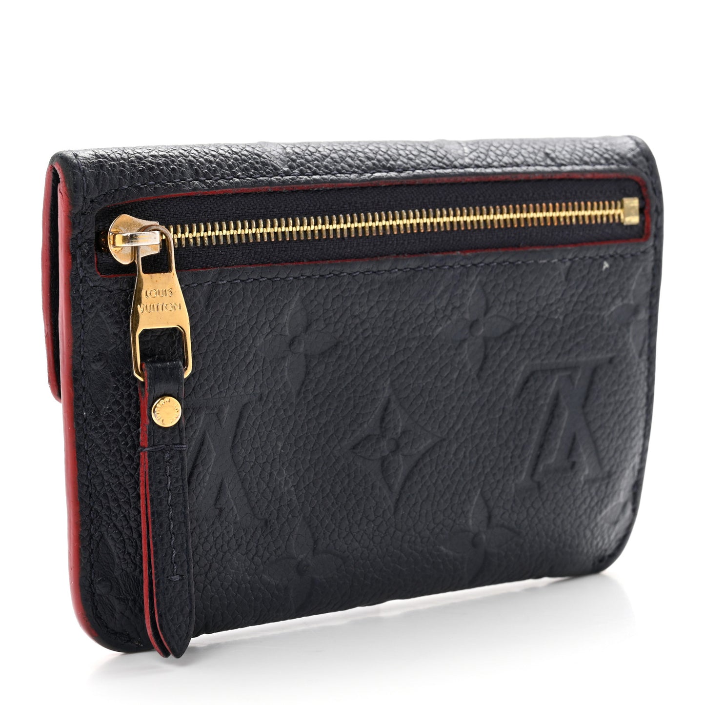 Empreinte Key Pouch Marine Rouge