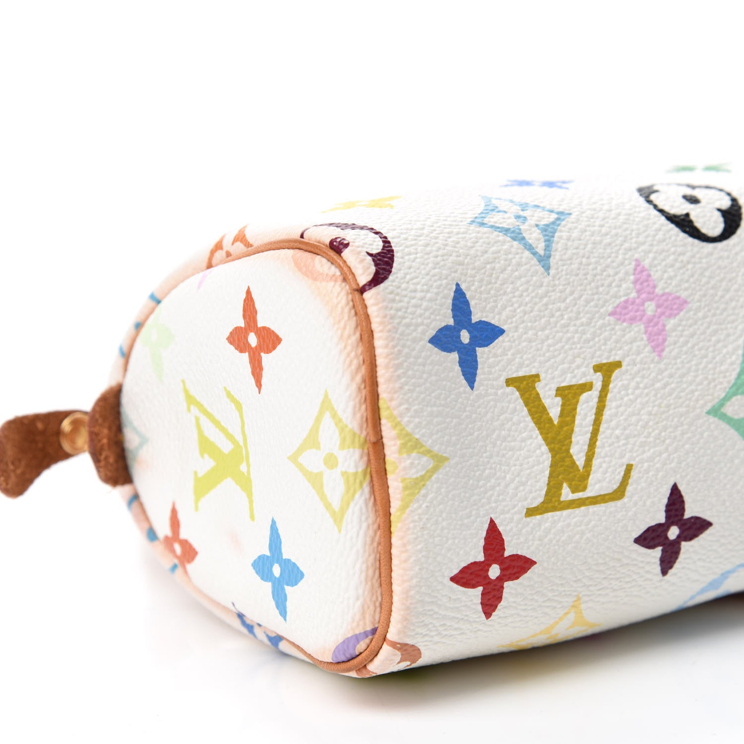 Louis Vuitton Monogram Multicolor Mini Sac HL Speedy White 6 of 9