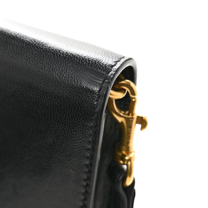 Saint Laurent Nappa Monogram Cassandre Flap Pouch Black 8 of 9