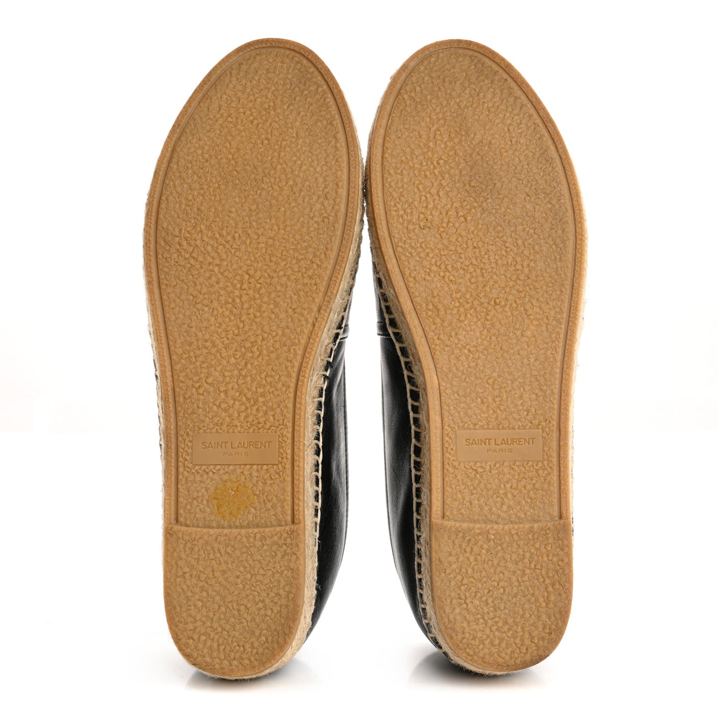 Lambskin Monogram Espadrilles 37 Black