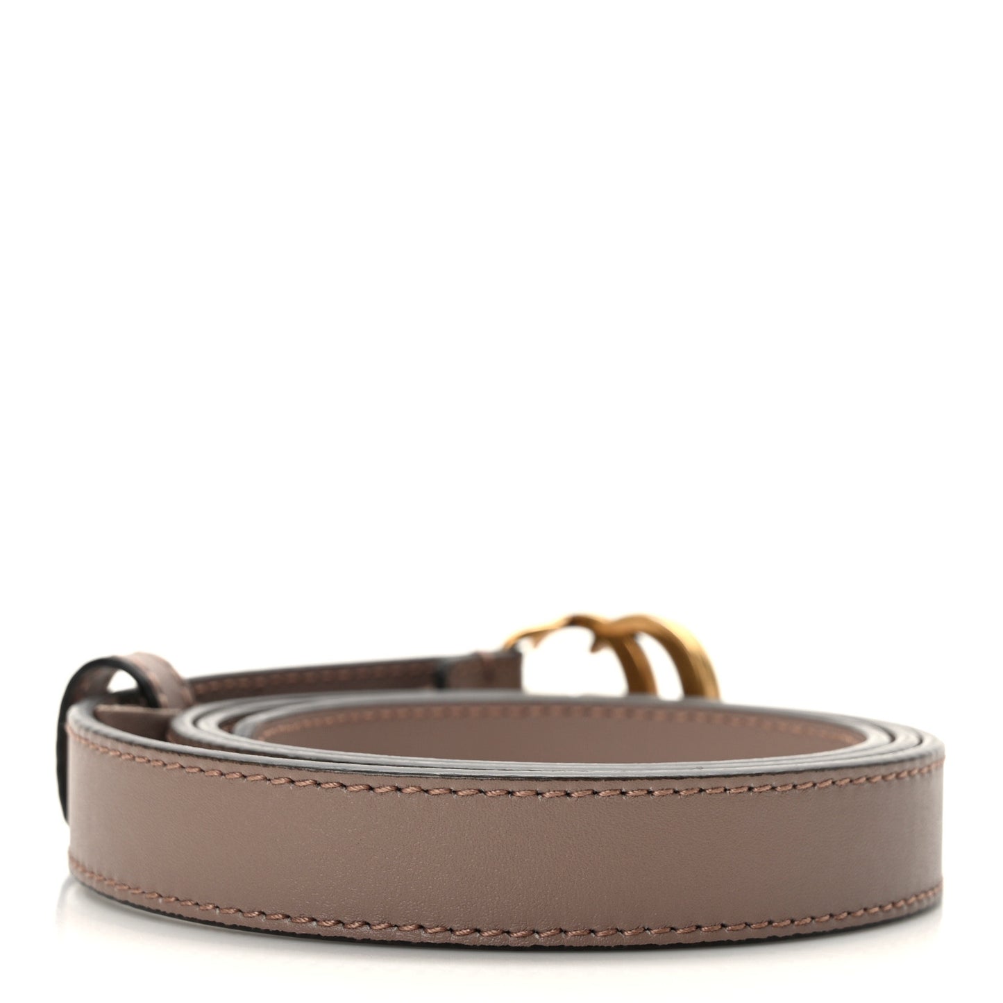 Calfskin Double G 20mm Belt 85 34 Porcelain Rose