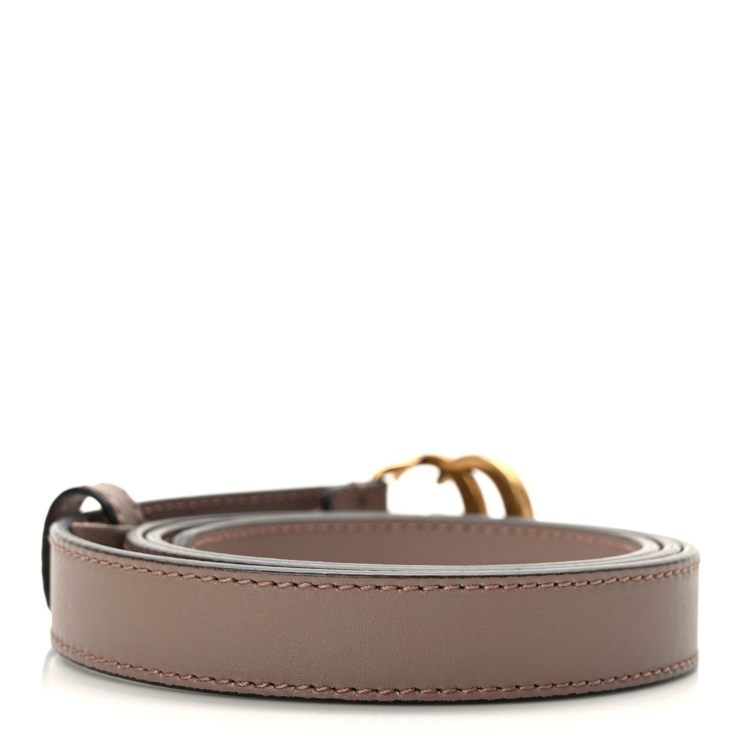 Gucci Calfskin Double G 20mm Belt 85 34 Porcelain Rose 2 of 4