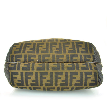 Fendi Zucca Nappa Nuvolata Vitello Tortuga Small Spy Tobacco Moro 6 of 12