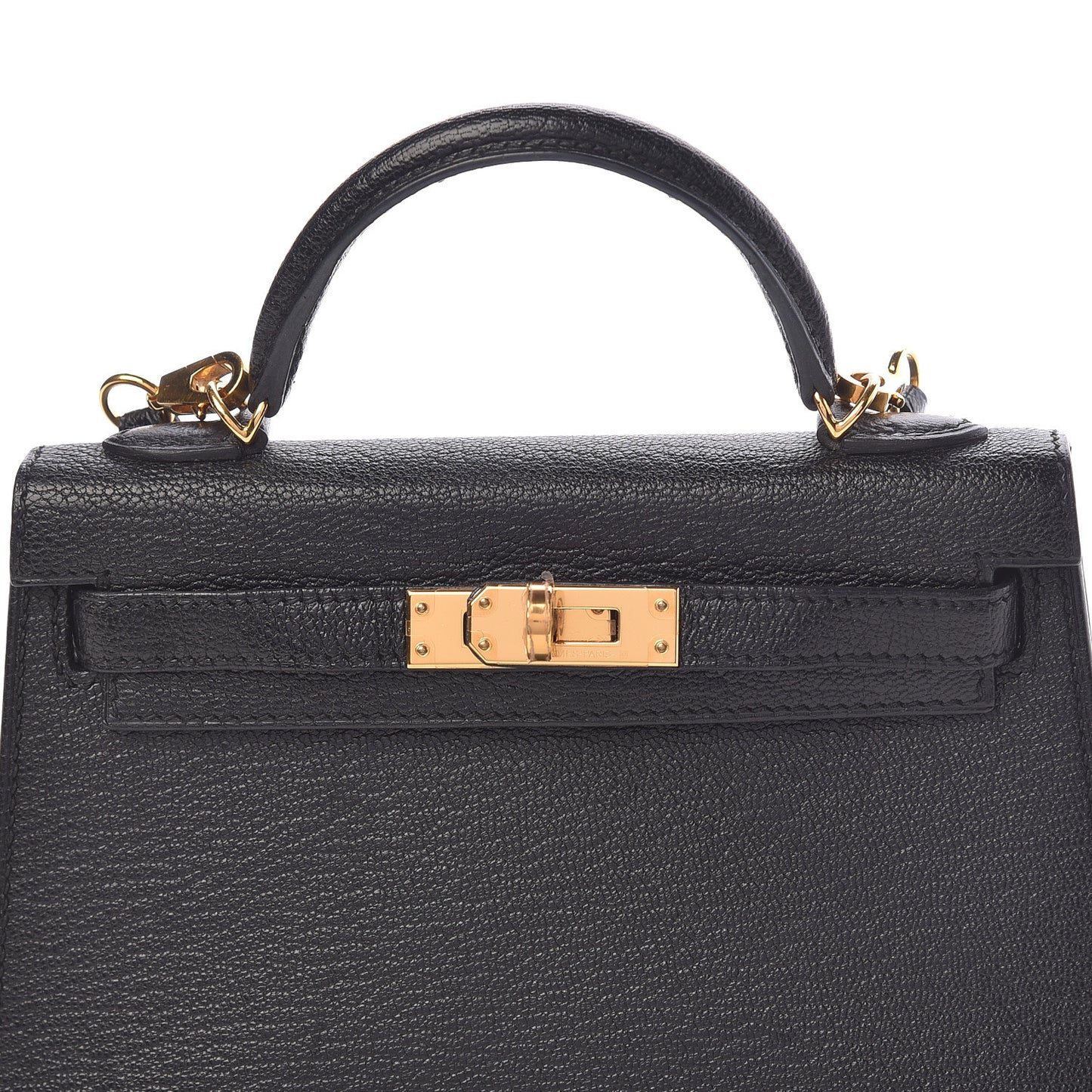 Chevre Mysore Mini Kelly Sellier 20 Black