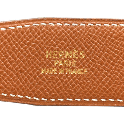 Hermes Box Epsom 32mm H Belt 80 32 Black Gold 5 of 8