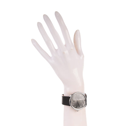 Hermes Stainless Steel Barenia 41mm Arceau Automatic Watch Noir 2 of 9