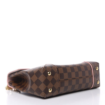 Louis Vuitton Damier Ebene Caissa Clutch Rose Ballerine 4 of 9
