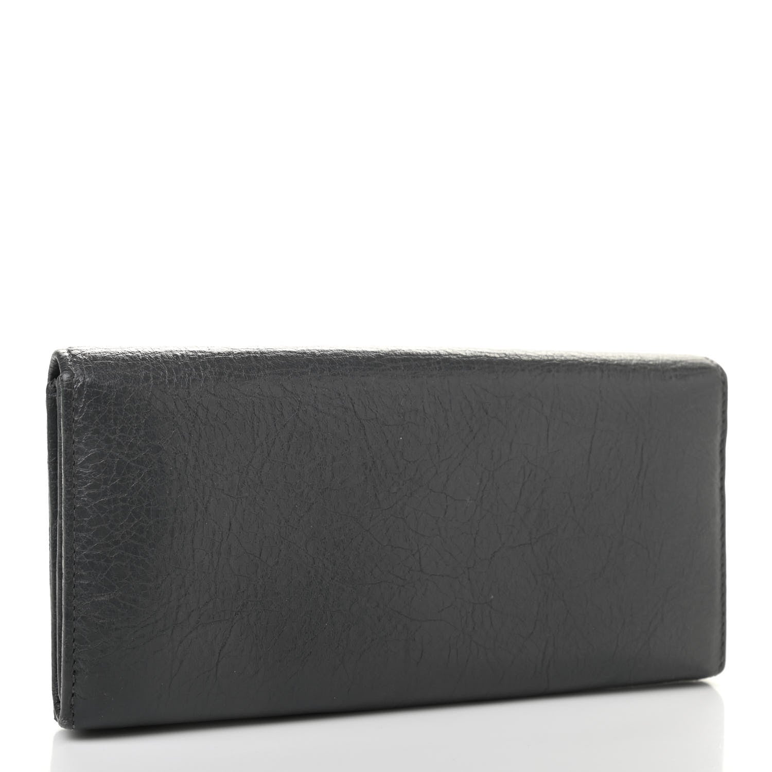 Balenciaga Agneau Giant 12 Silver Hardware Money Wallet Gris Fossile 3 of 11
