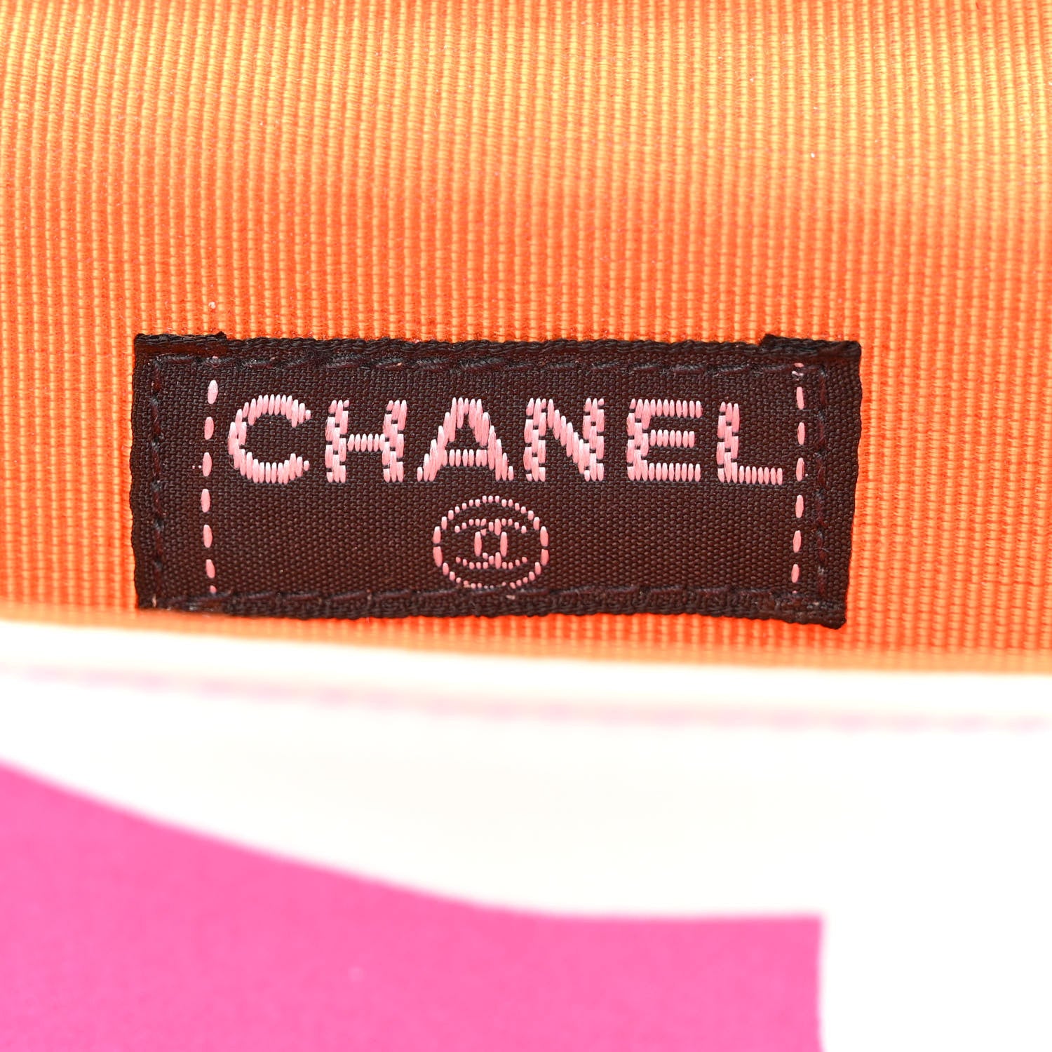 Chanel Satin Mini Convertible Flap Pink Multicolor 6 of 13