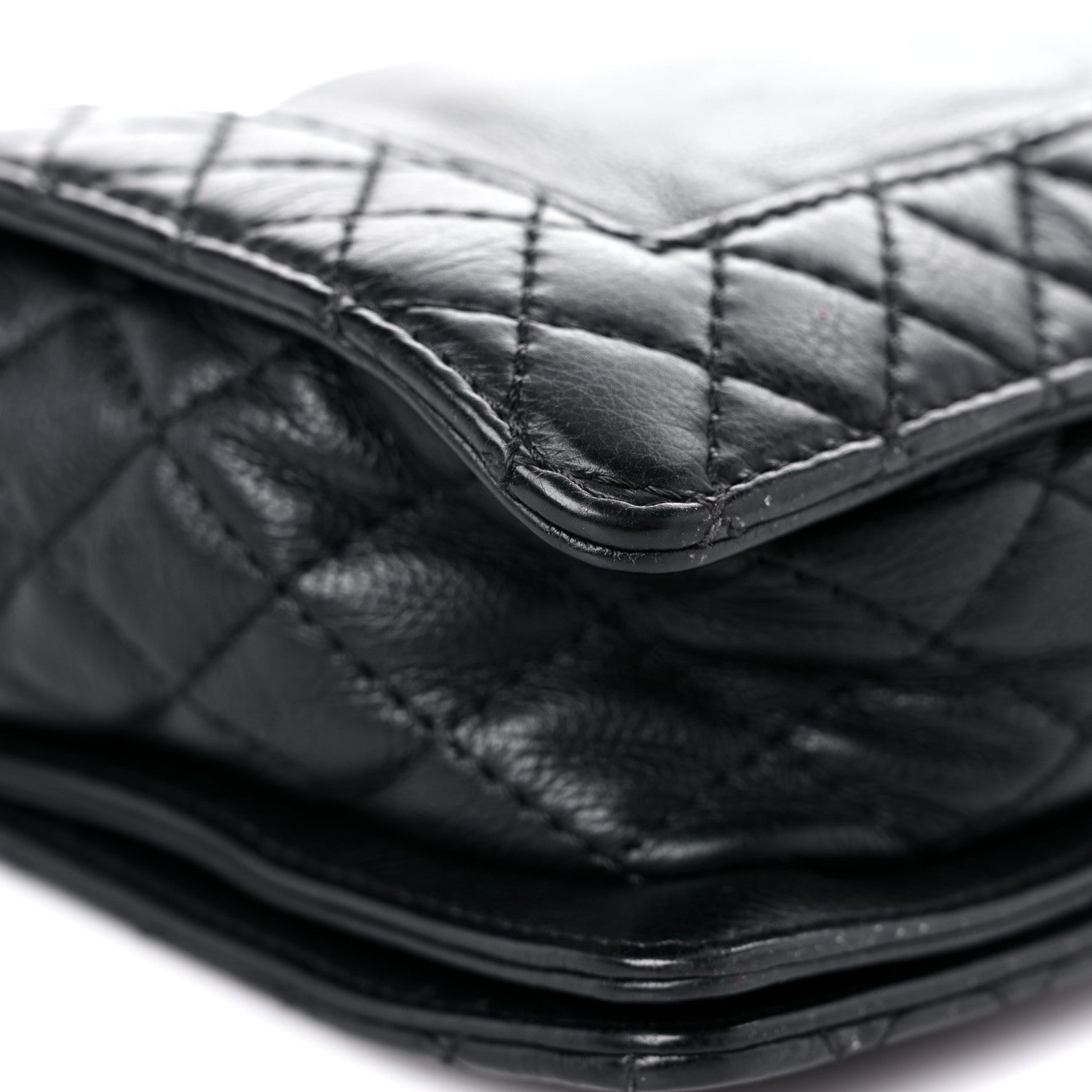 Chanel Calfskin New Medium Boy Reverso Flap Black 9 of 15