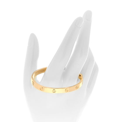 Cartier 18K Yellow Gold LOVE Bracelet 17 2 of 6