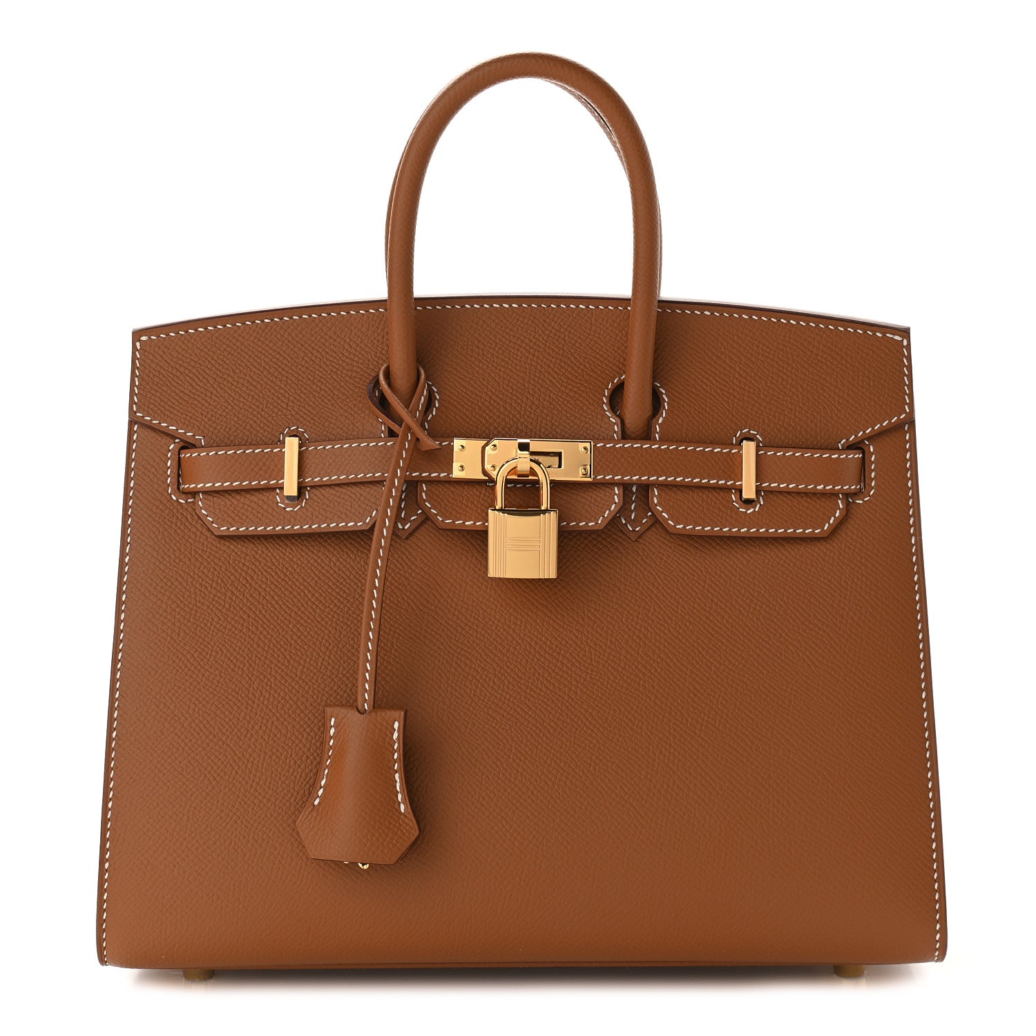 Hermes Epsom Birkin Sellier 25 Gold 1 of 11