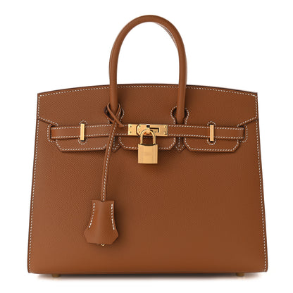 Hermes Epsom Birkin Sellier 25 Gold 1 of 11